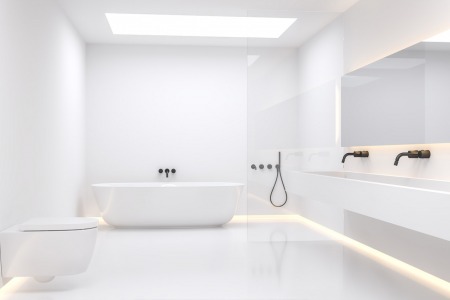Біла ванна кімната - все про аксесуари